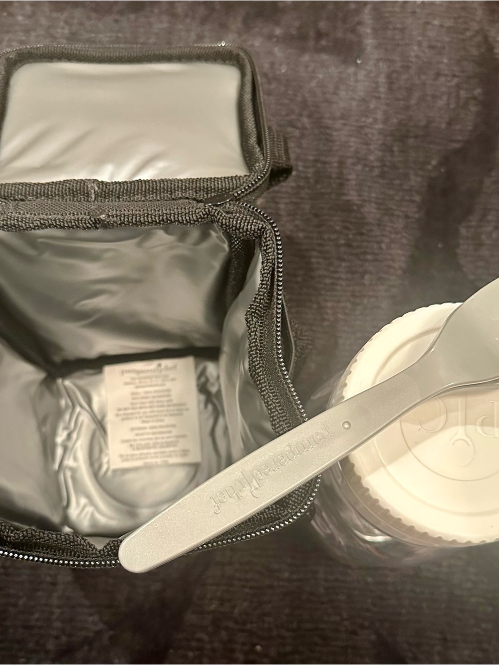 Pampered chef make and take mason jar lunch bag. Never Used